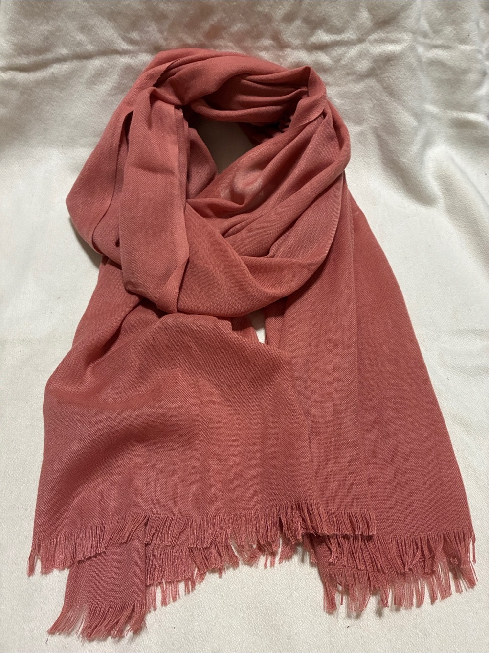 Soft Lightweight Dusty Rose Scarf - Women Accessories